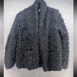 love, Fire Black Teddy Jacket